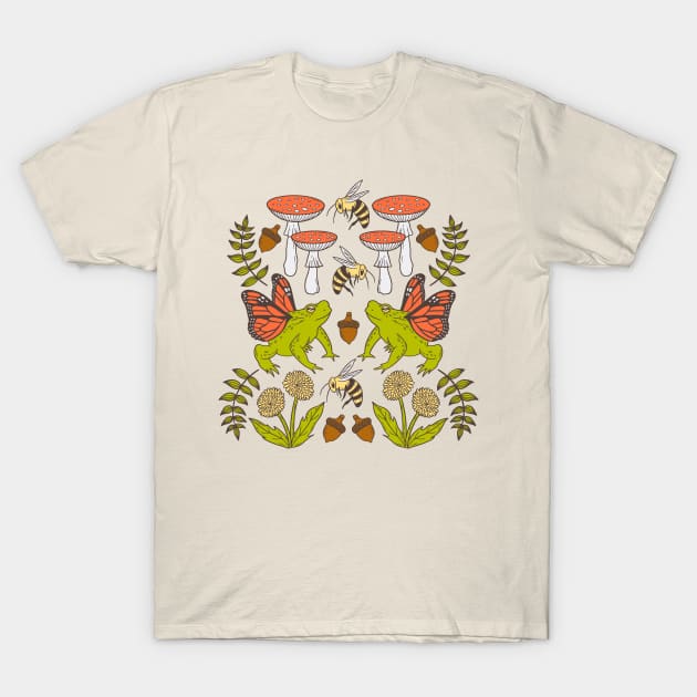 Fairy Toad Cottage T-Shirt by Tamara Lance